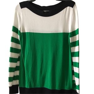 Michael Kors Boatneck Striped Sweater